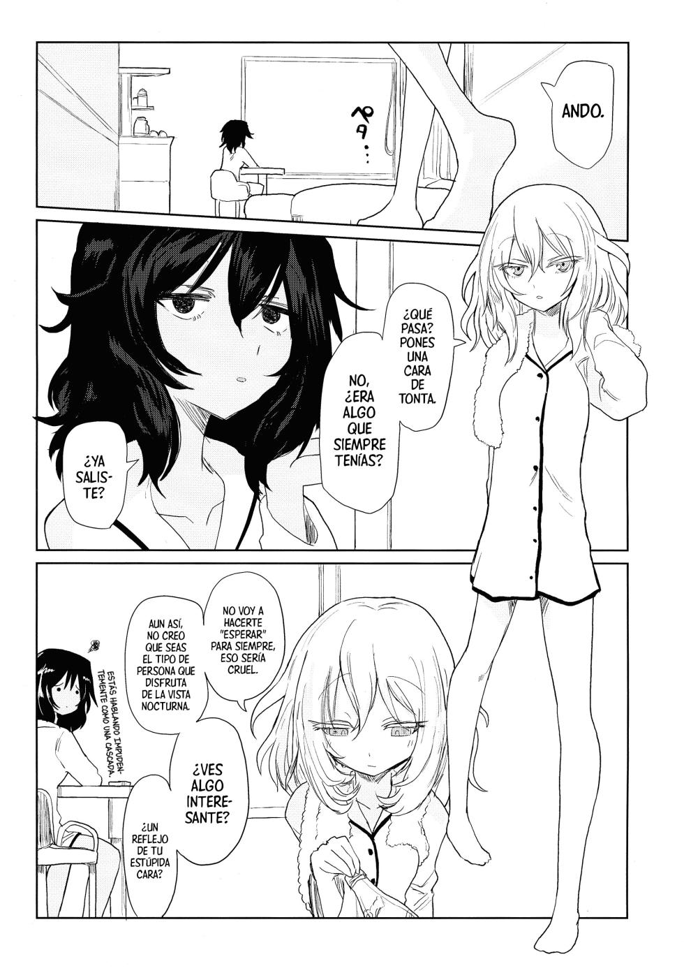 (Otome no Tashinami) [Shadan Katsudoh (Kyuusuikei)] Mikkame no Utakata | La Efimeridad Del Tercer Día (Girls und Panzer) [Spanish] [Mister Nugget] - Page 5