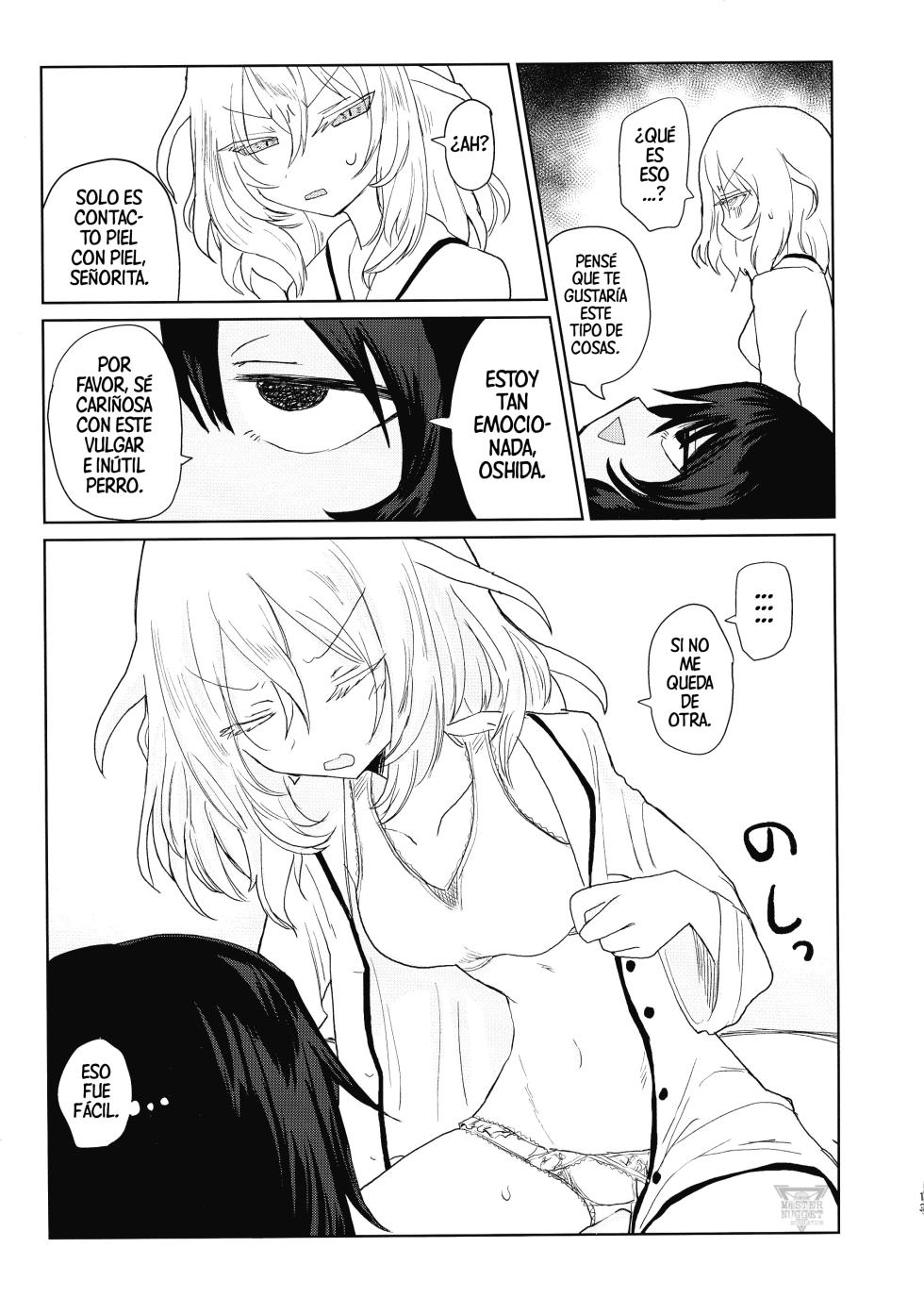 (Otome no Tashinami) [Shadan Katsudoh (Kyuusuikei)] Mikkame no Utakata | La Efimeridad Del Tercer Día (Girls und Panzer) [Spanish] [Mister Nugget] - Page 13