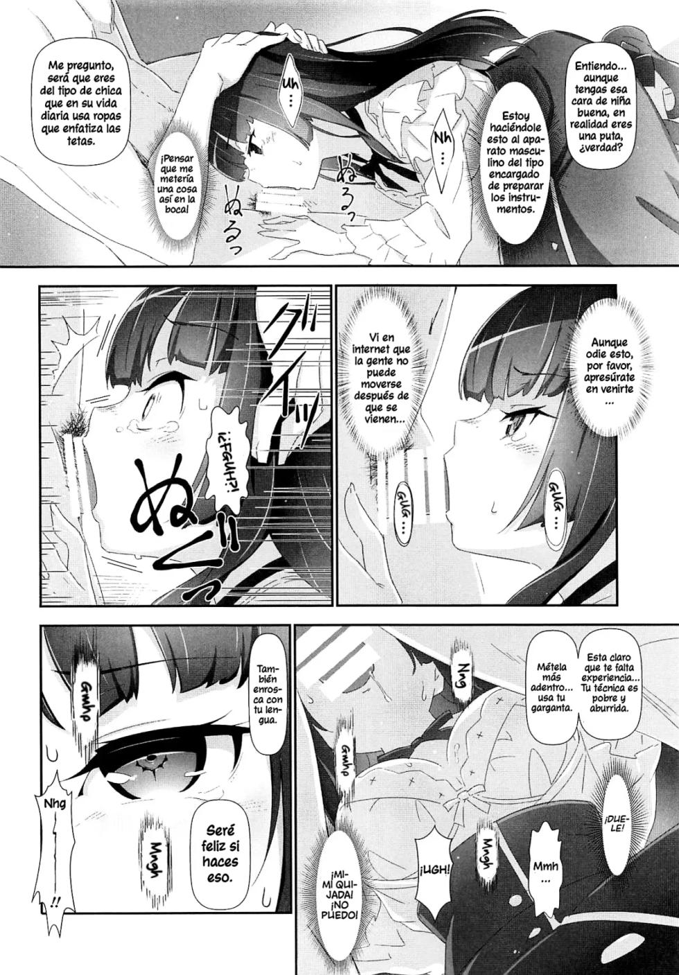 (C96) [Heart Manju Mania (Akata Izuki, Matsumori Shou)] EroYoro？9 -Rose blau Fantasie Stil-｜¿Algo Erótico, Está Bien？9 -Rose blau Fantasie Stil- (BanG Dream!) [Spanish] [Hina Boppinboppidin Posting] - Page 11