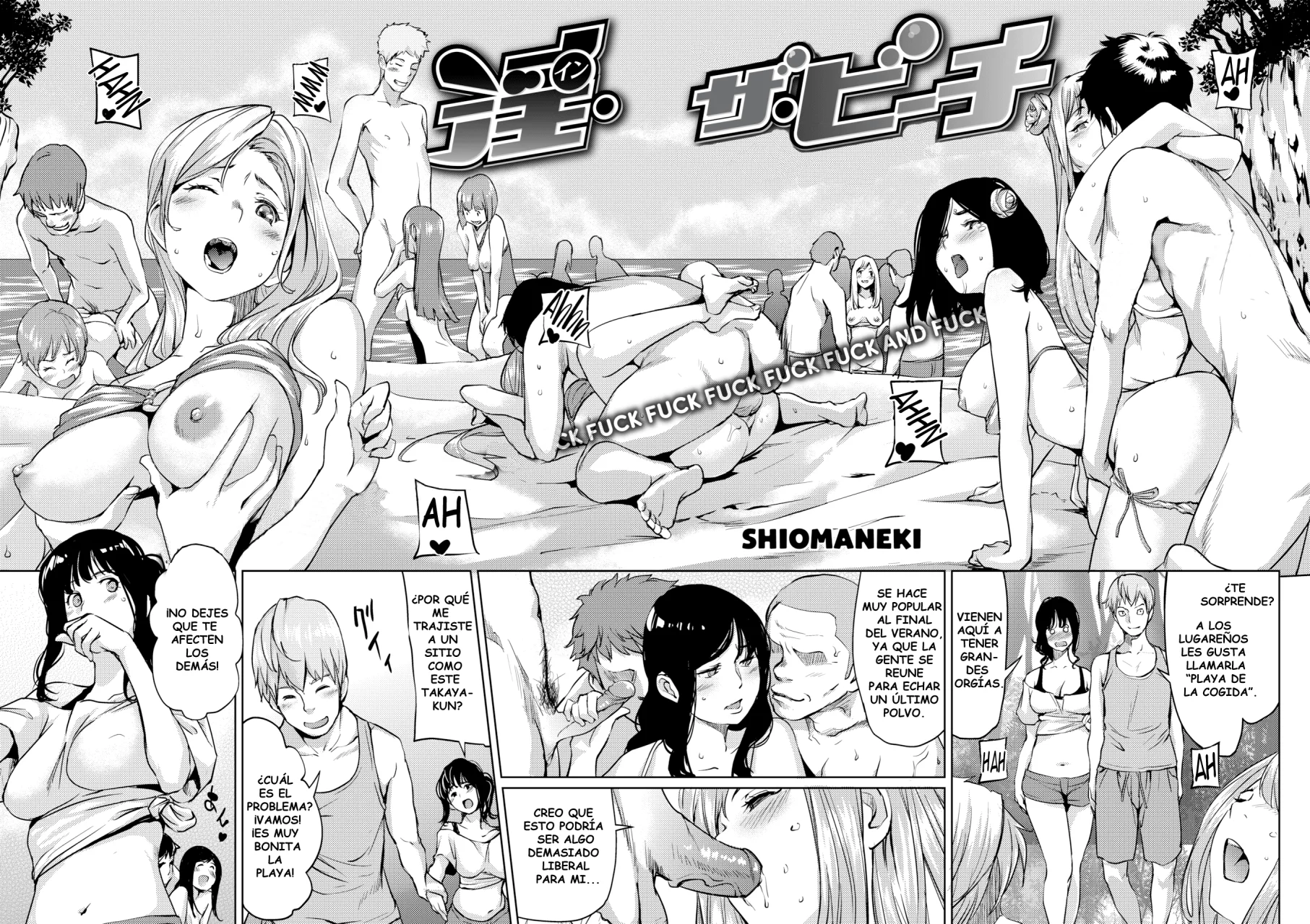 [Shiomaneki] Playa Obscena [Spanish] [Tratante] - Page 4