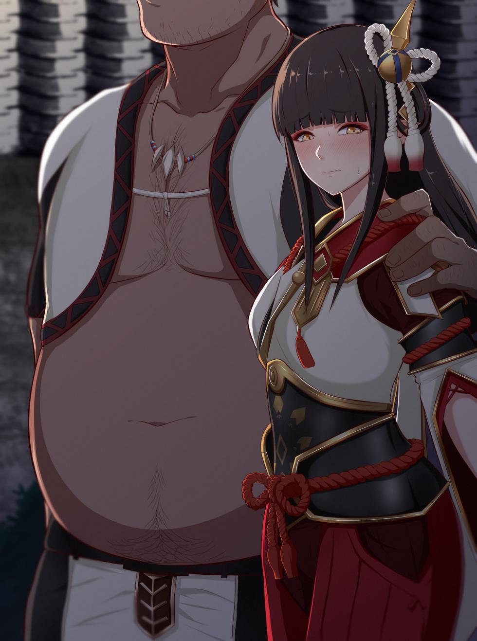 [Eruu] Hinoe ane-sama o sukuu tame ni mizukara no karada o sasageru minoto | Minoto gives up her body to save her sister Hinoe - Page 1