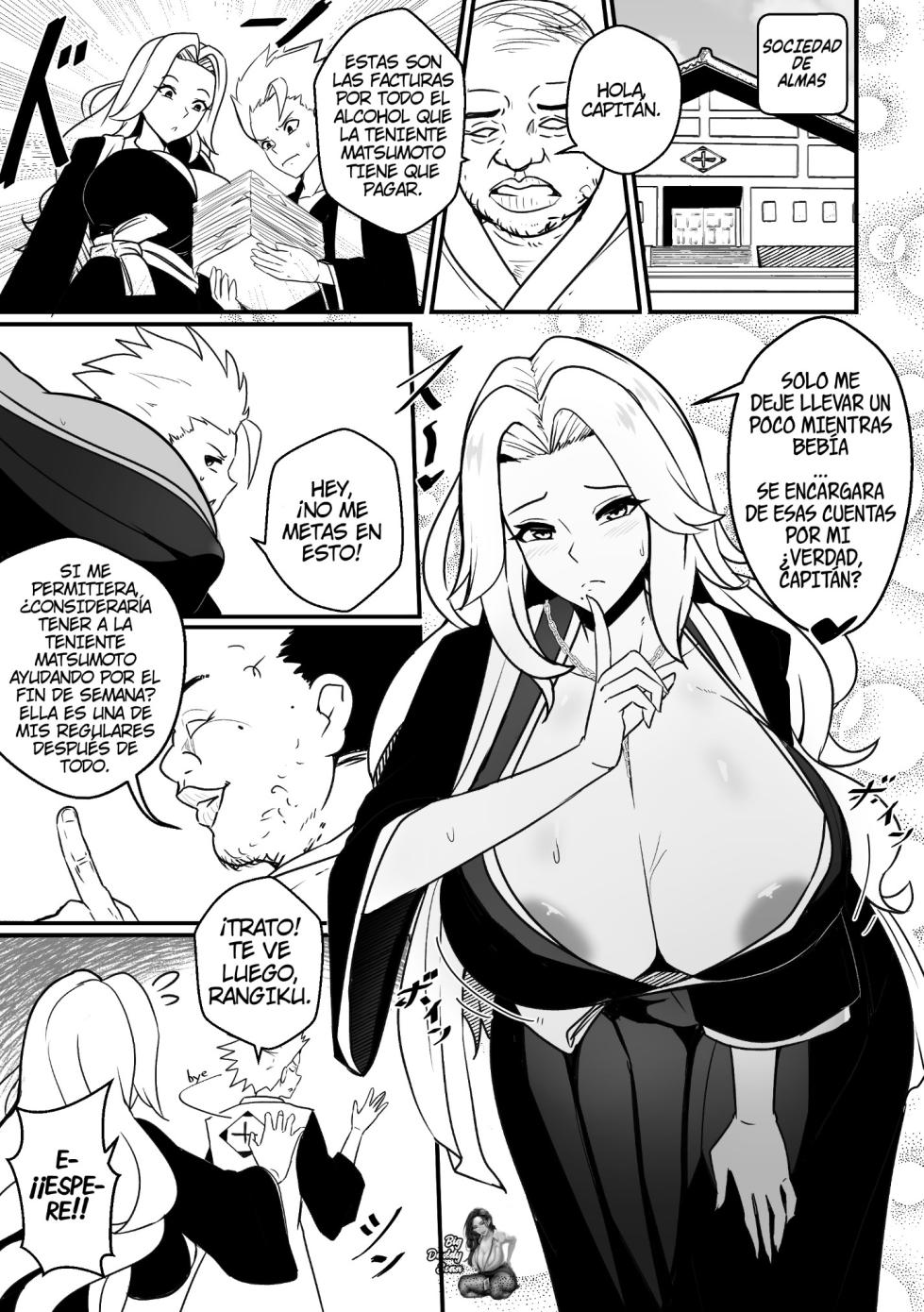 [Merkonig] B-Trayal 55 Rangiku (Bleach) [Spanish] [BigDaddy Scan] [Sin Censura] - Page 2