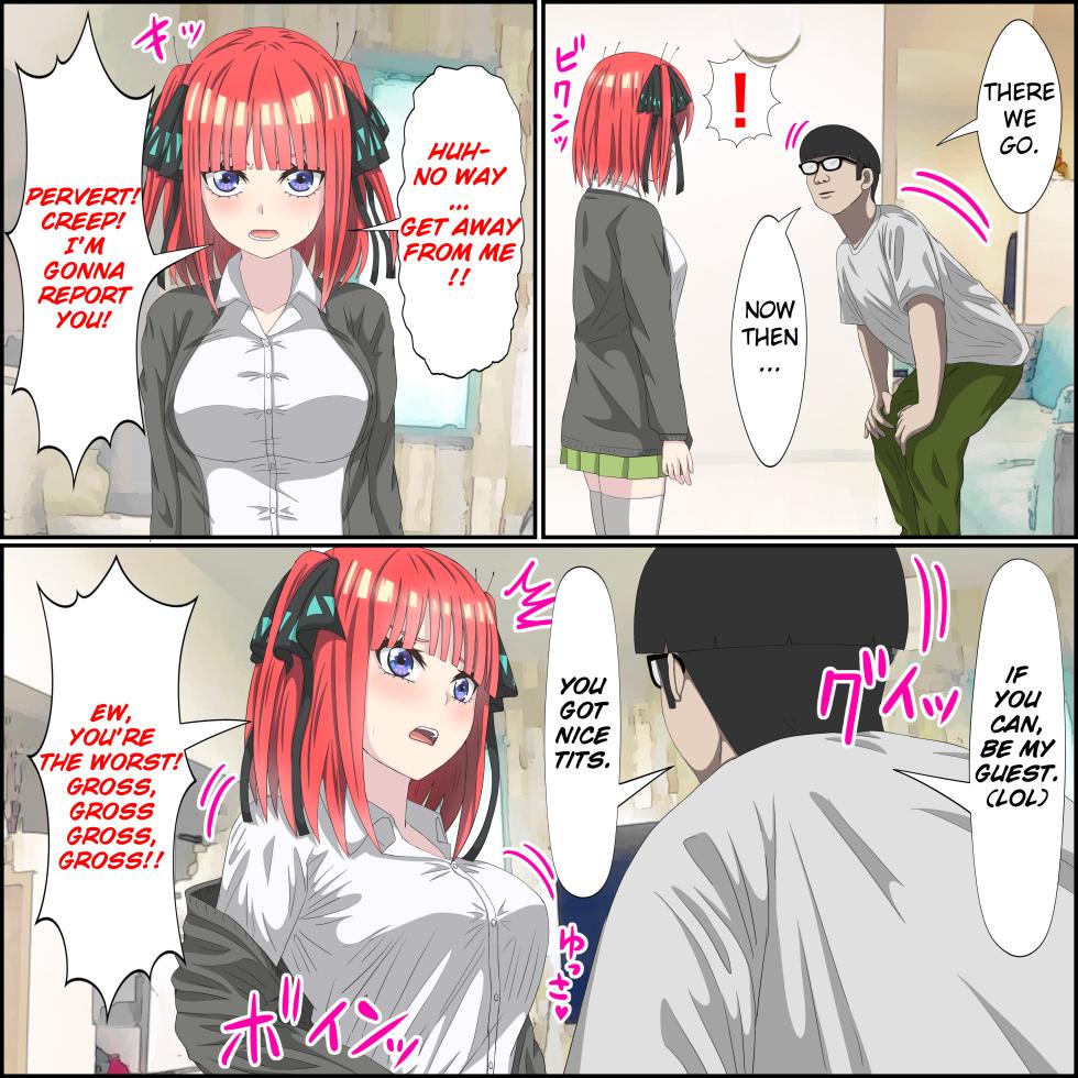 [Banana Style] An App Where You Can Have Sex With Anime Characters 8, Nino Compilation (Gotoubun no Hanayome) - Page 4
