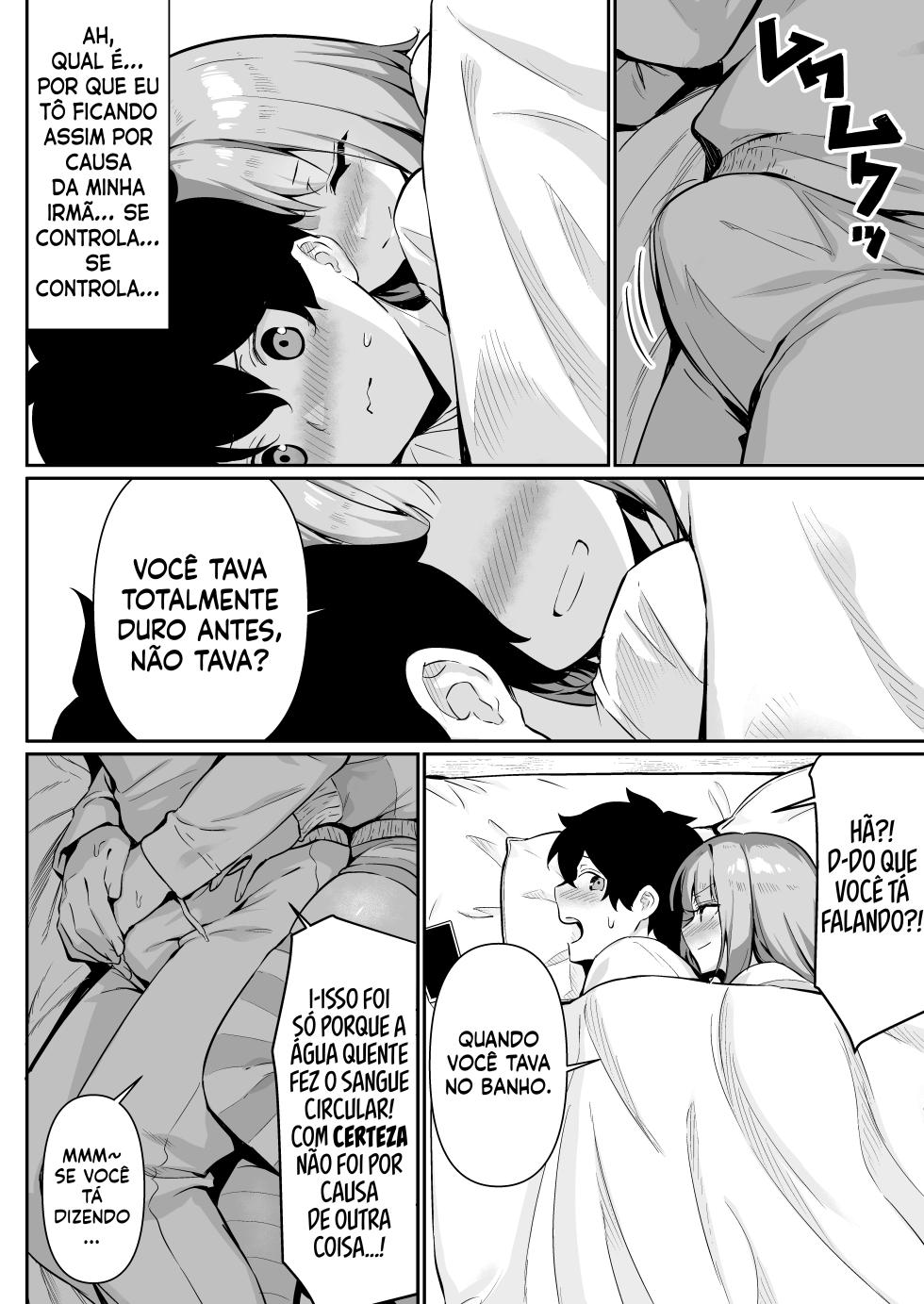 [Yokoya Manjirou] Chikubi Gottsunko kara Hajimaru Imouto to no H na Asobi | De Esbarrões Inocentes a Brincadeiras Quentes com Minha Irmã [Portuguese-BR] - Page 22