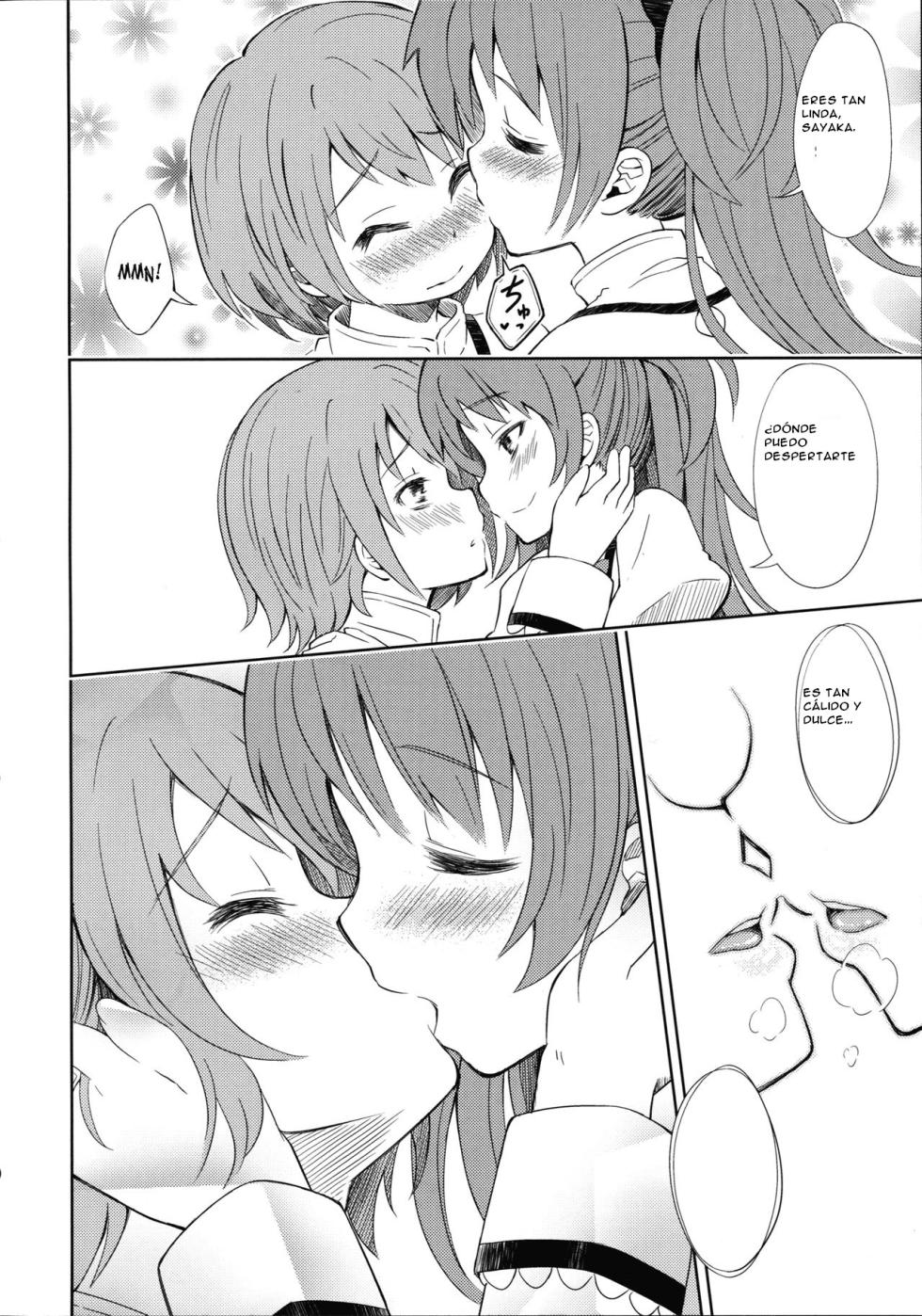 (C83) [Fukazume Kizoku (Amaro Tamaro)] Lovely Girls' Lily vol. 5 (Puella Magi Madoka Magica) [Spanish] [CristoferDeLosAndes] - Page 13