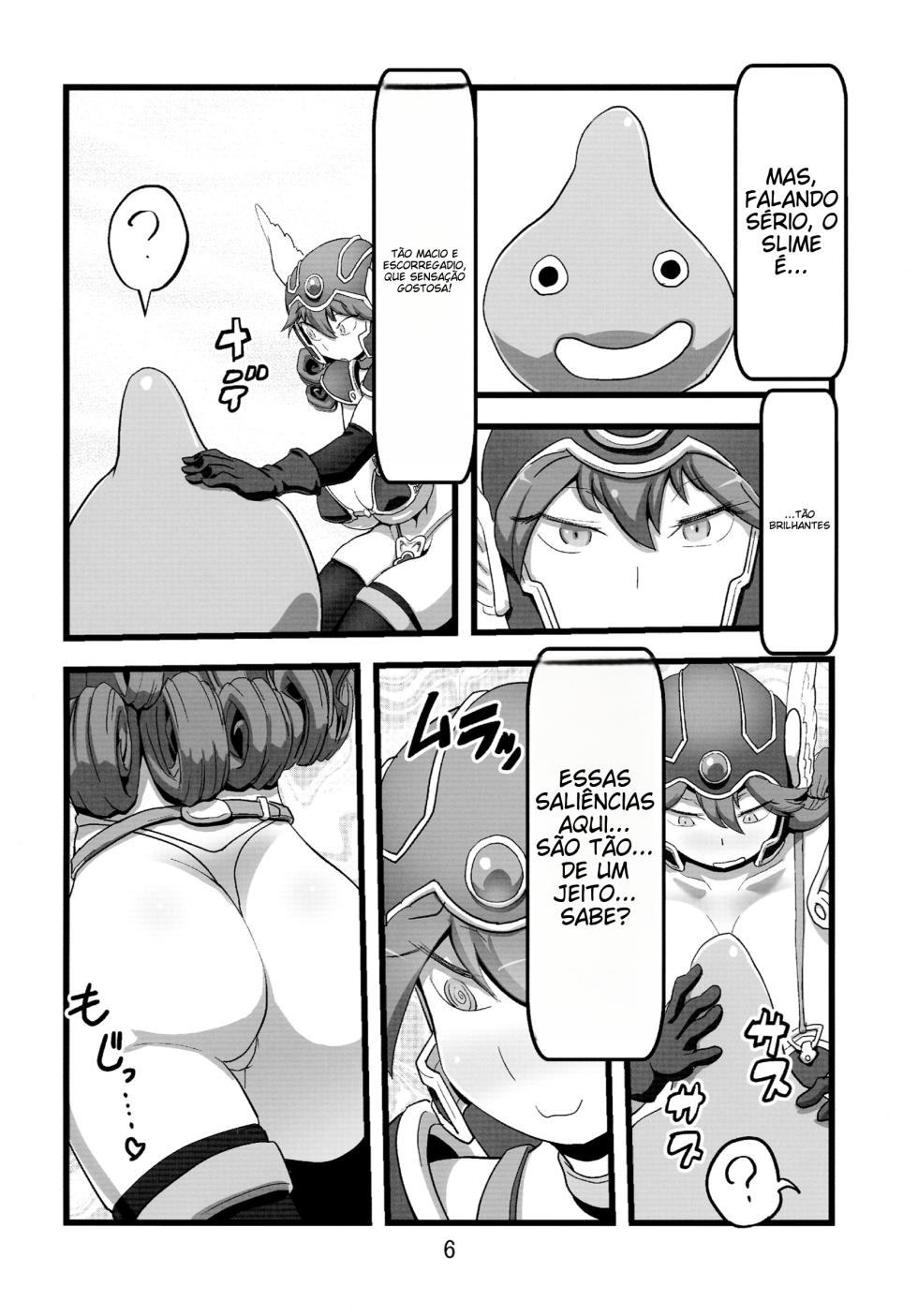(C88) [Tsurimura (Histamine C)] QUEST OF BOOTY (Dragon Quest III) [Portuguese-BR] - Page 8