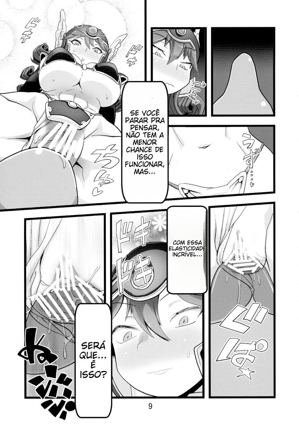 (C88) [Tsurimura (Histamine C)] QUEST OF BOOTY (Dragon Quest III) [Portuguese-BR] - Page 11