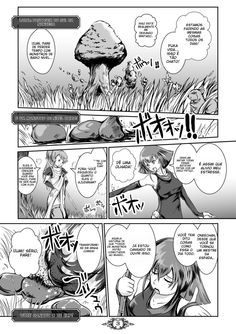 [Erotic Fantasy Larvaturs (Takaishi Fuu)] UNSOLID SLIME [Portuguese-BR] [desudesu] [Digital] - Page 2