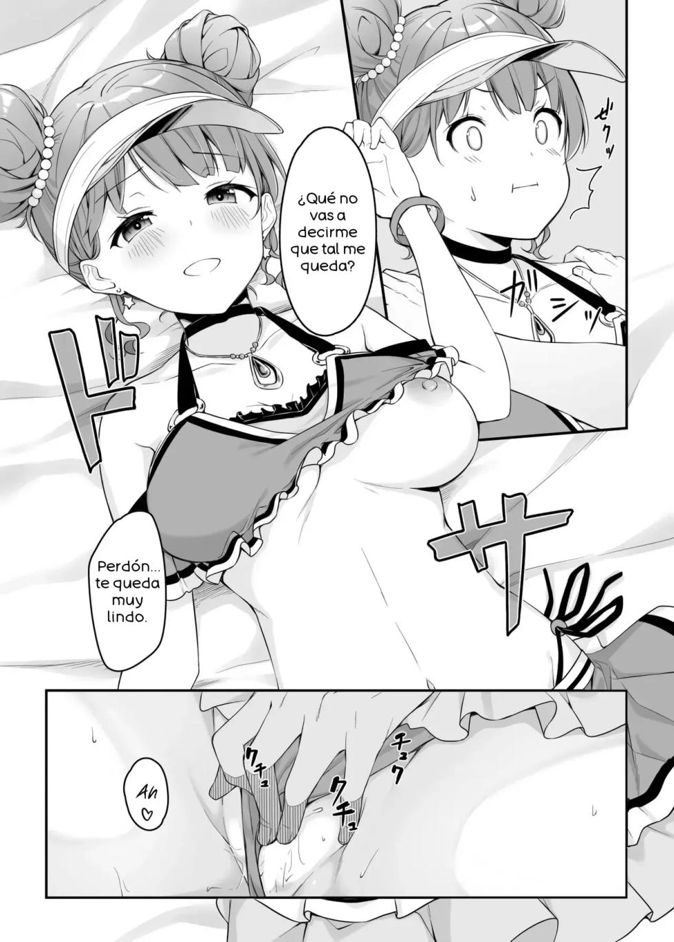 [Tuned by AIU (Aiu)] HONEY SCORE III Mizugi no Himari wa Shigekiteki｜HONEY SCORE III Himari en Traje de Baño es Excitante (BanG Dream!) [Spanish] [Hina Boppinboppidin Posting] - Page 17