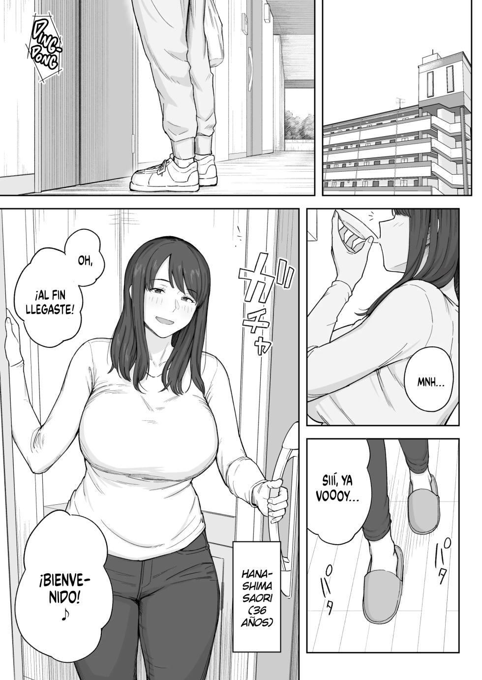 [Natsuzo] Yuuhan no Ato wa Oba-chan to...｜Con mi Tía, Después de la Cena... [Spanish] [Kejotan] [Digital] - Page 2