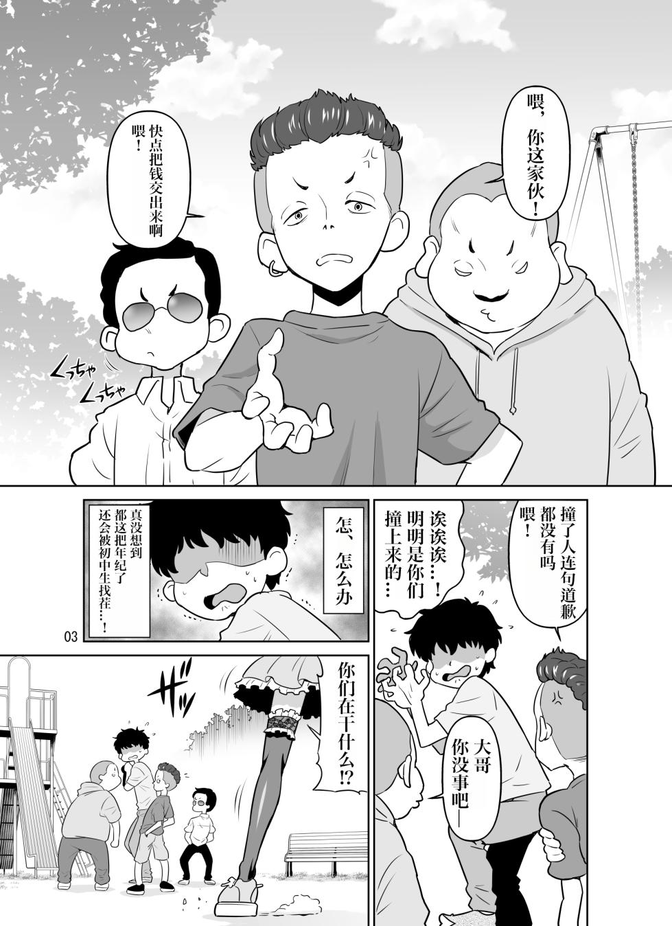 [DOZA Village (Dozamura)] H no Saichuu ni Hanaji o Dashichau Otokomae de Kawaii Tsubasa-chan[Chinese][IA的个人AI汉化] - Page 3
