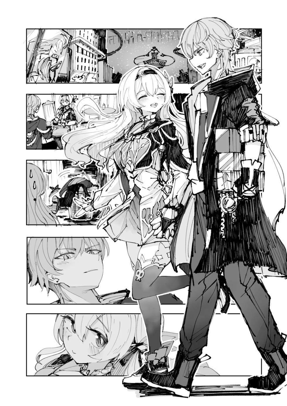 [Rosaku Koubou (Rosaku)] Unmei wa Trailblazer no Heya de | Firefly en la habitación del trazacaminos (Honkai: Star Rail) [Spanish] [NeroTranslations] [Digital] - Page 2