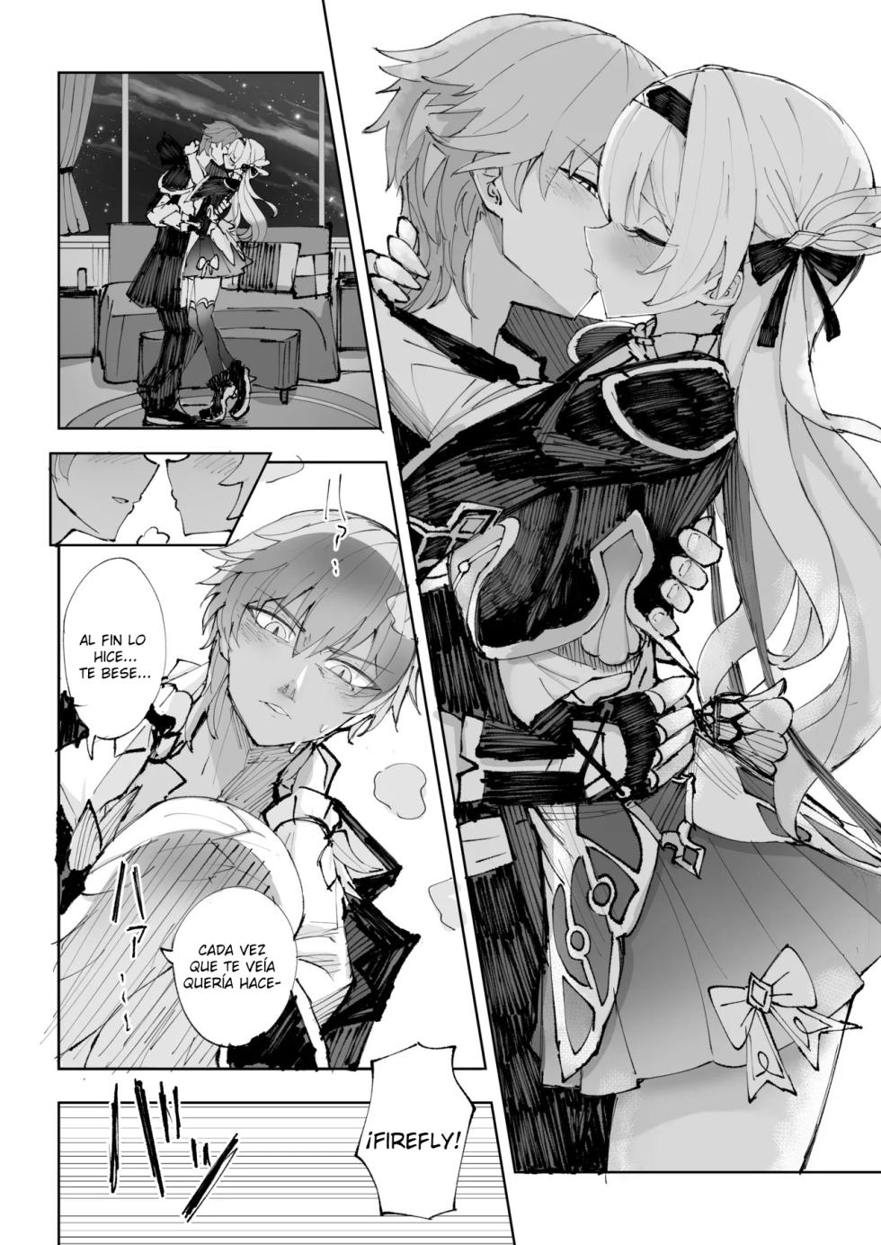 [Rosaku Koubou (Rosaku)] Unmei wa Trailblazer no Heya de | Firefly en la habitación del trazacaminos (Honkai: Star Rail) [Spanish] [NeroTranslations] [Digital] - Page 9