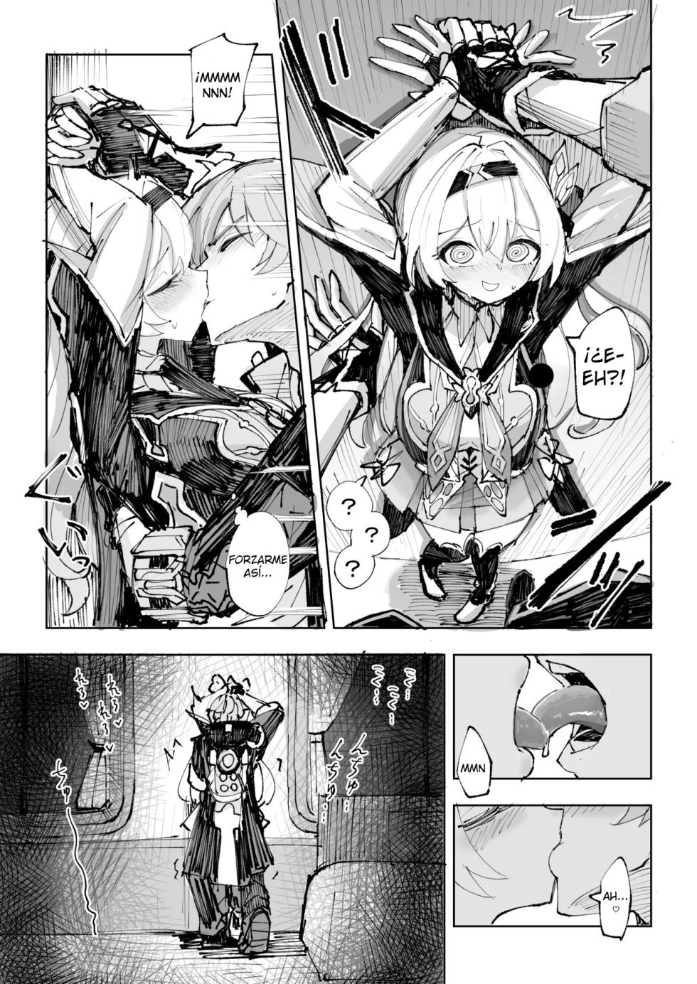 [Rosaku Koubou (Rosaku)] Unmei wa Trailblazer no Heya de | Firefly en la habitación del trazacaminos (Honkai: Star Rail) [Spanish] [NeroTranslations] [Digital] - Page 10