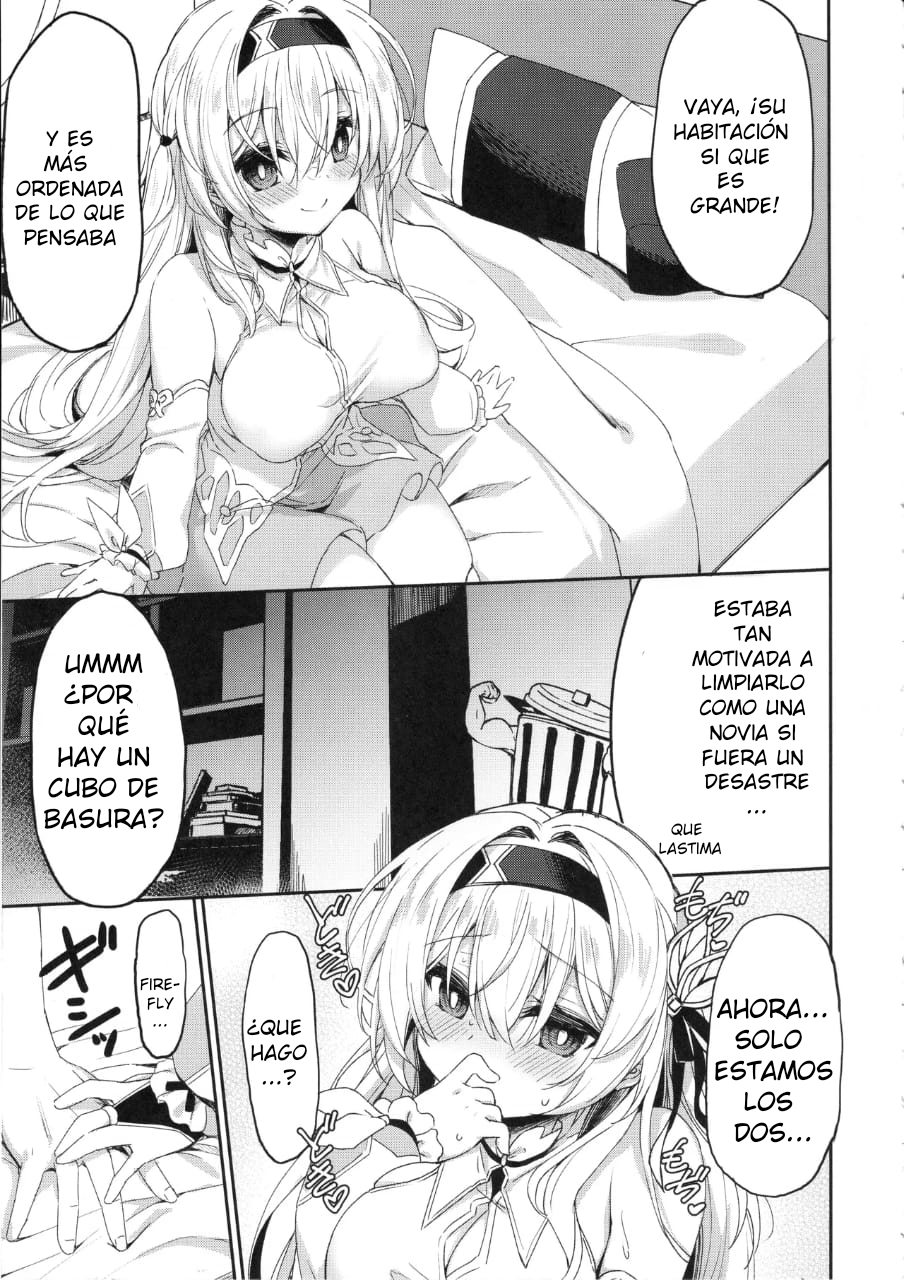 (C105) [Navy Blue (Kagura Nanaki)] Firefly wa Caelus to ○○ Shitai!! | Sexo incontrolable Firefly X Caelus (Honkai: Star Rail) [Spanish] [NeroTranslations] [Digital] - Page 6
