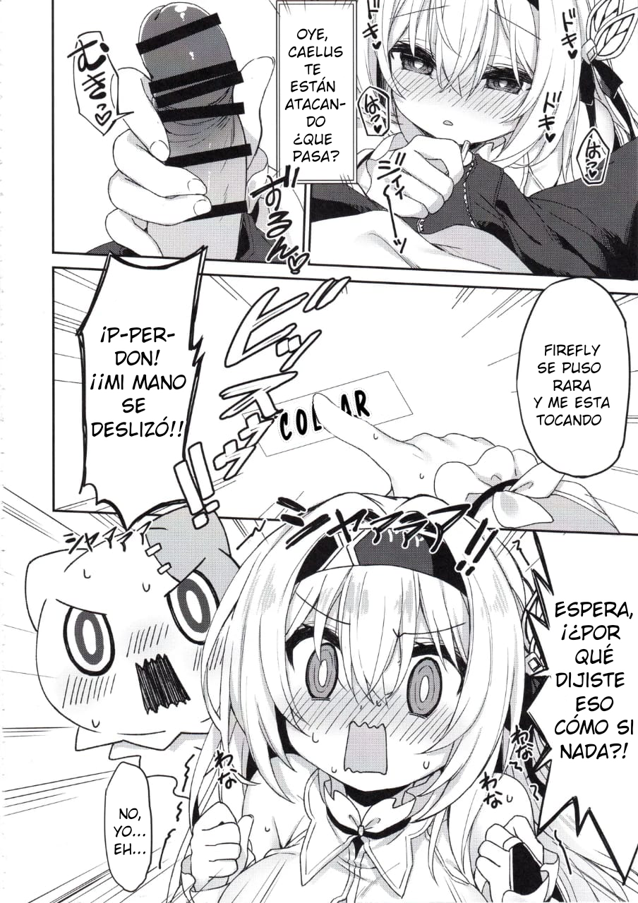 (C105) [Navy Blue (Kagura Nanaki)] Firefly wa Caelus to ○○ Shitai!! | Sexo incontrolable Firefly X Caelus (Honkai: Star Rail) [Spanish] [NeroTranslations] [Digital] - Page 9
