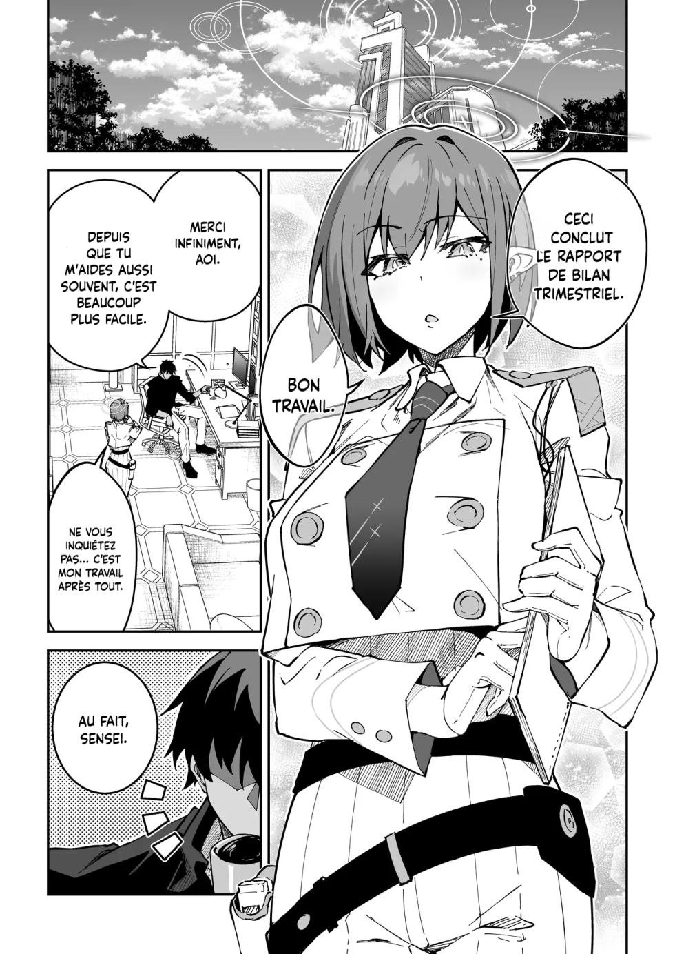 [Syunichi Kansuu (Syunichi)] Koushi Kondou Namahame Koubi | Mélanger le travail et le plaisir pur (Blue Archive) [French] [pape245] [Decensored] [Digital] - Page 4