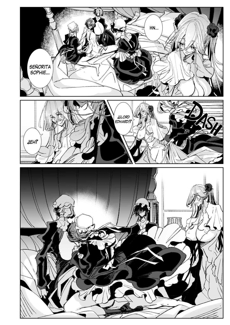 [Metro Notes (Tsumetoro)] Shinshi Tsuki Maid no Sophie-san 10｜La Maid Sophie del Caballero 10 [Spanish] [I Am the Walrus] [Decensored] [Digital] - Page 9