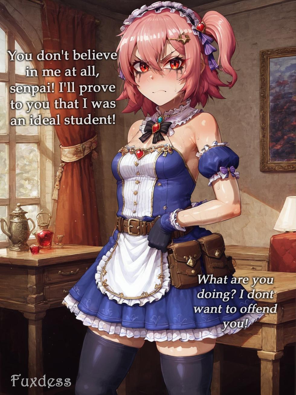 Potion show worker accidentally becomes a horribly sexy futanari monster! By Fuxdess, Part 1 [Ai generated] - Page 4