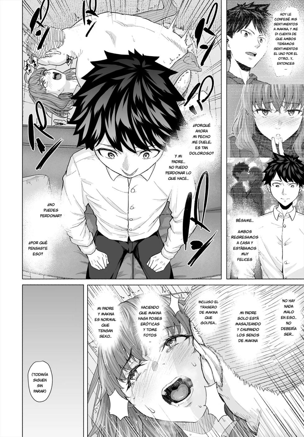 [Chonmage Teikoku (Magekichi)] Osananajimi to Oyaji no Saimin Sex o Toru Christmas | Filmación Navideña de Sexo Hipnótico Entre Mi Padre y Mi Amiga de la Infancia [Spanish] - Page 19