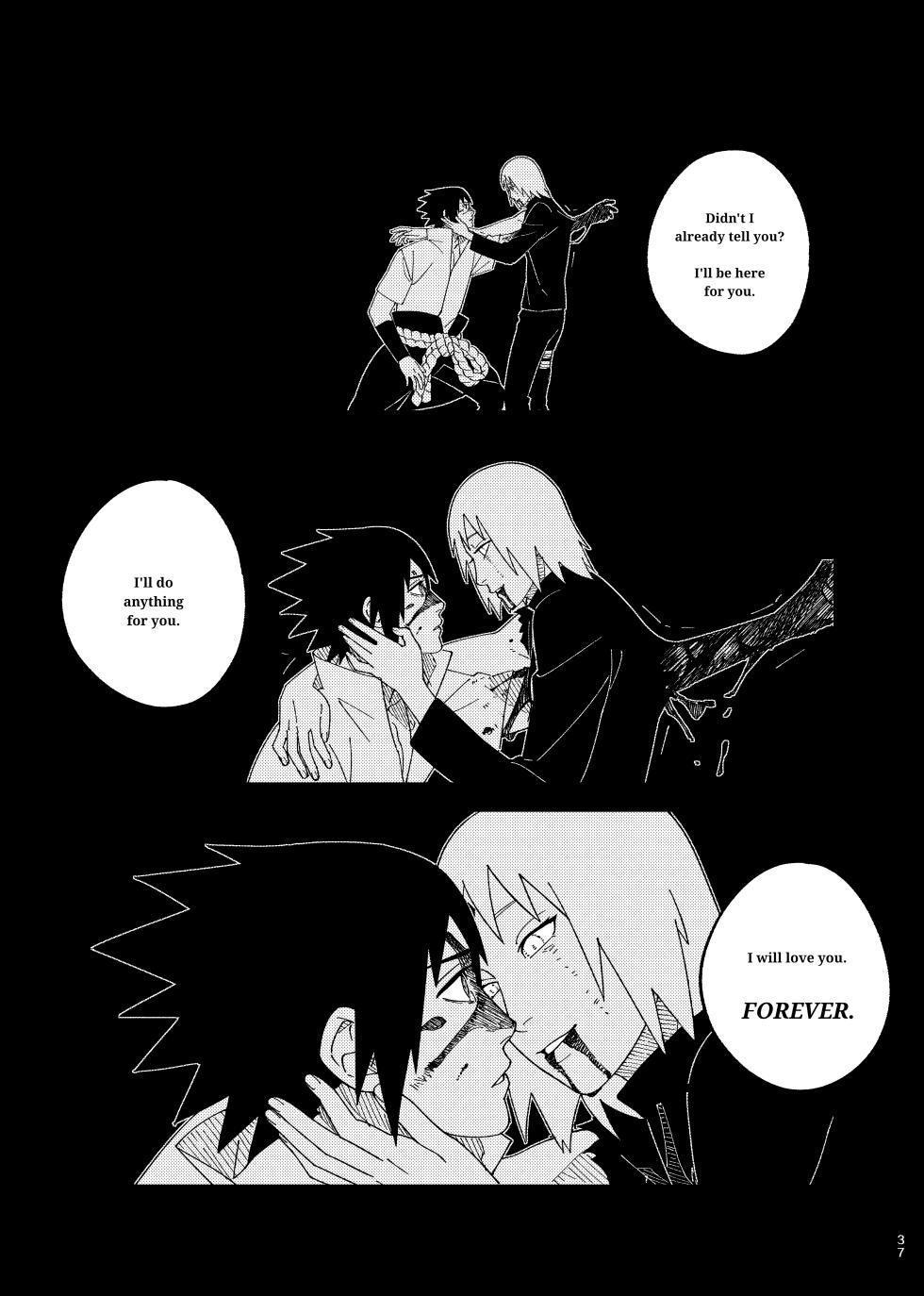 (SUPER COMIC CITY 31) [OOO (Nyan)] I Will Love You. (Naruto) [English] - Page 35