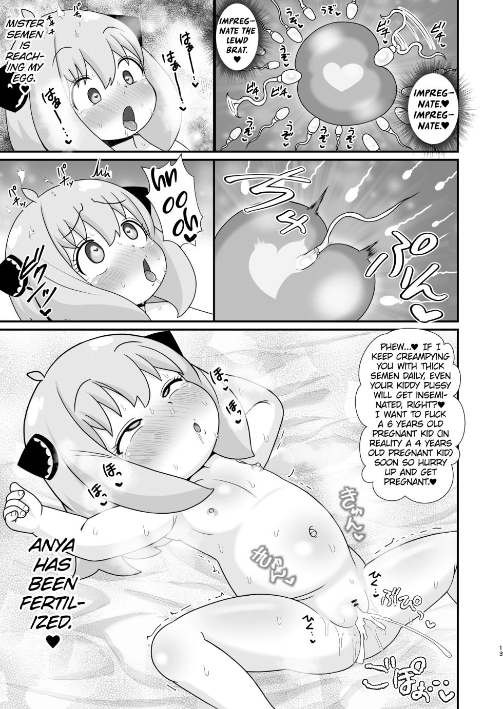 (C104) [Tokyo Tsunamushi Land (Tsunamushi)] Saimin x Family (Spy x Family) [English] - Page 13