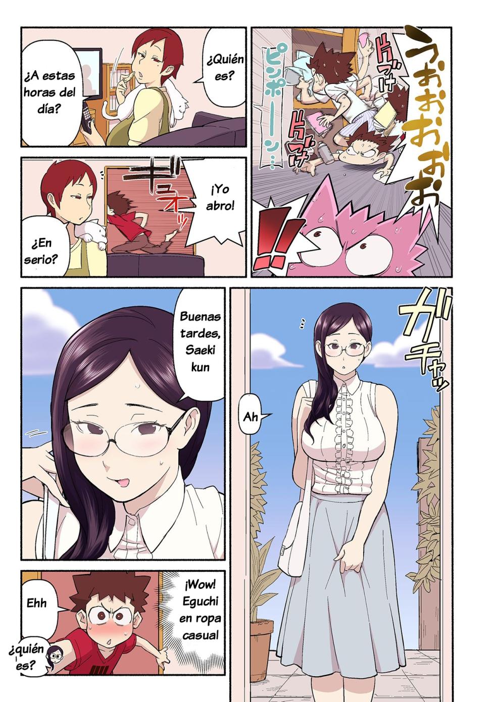 [Kakuzatou, kupa] ¡La chica de mis sueños es demasiado sexy para ser solo una fantasía! Cap. 1-3 [Spanish] - Page 40