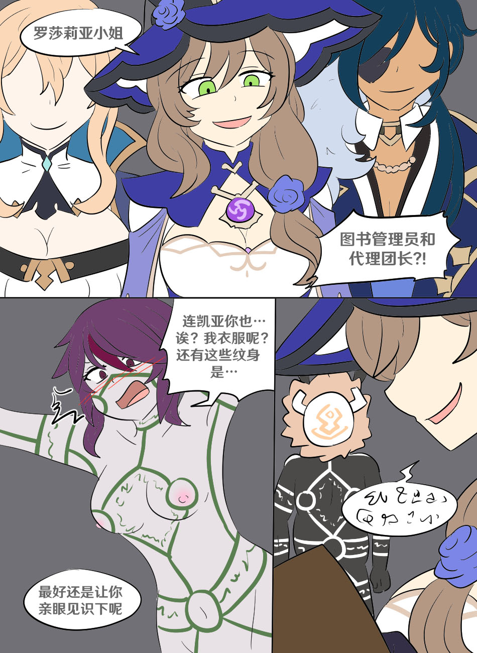 [Vel] Genshin TSF: Imposter (Genshin Impact) [Chinese] [RetroCyber 个人汉化] - Page 31