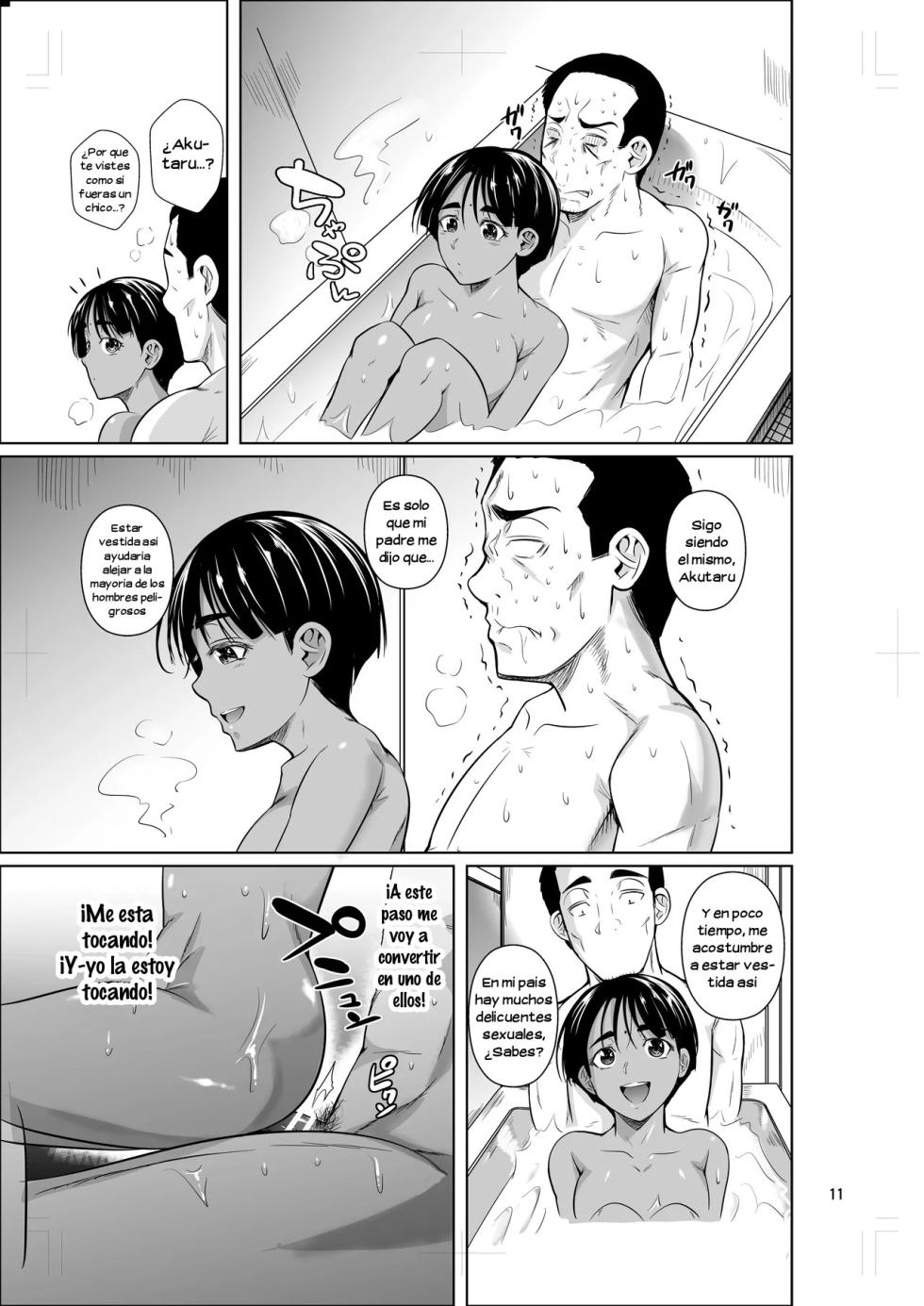 [Shoot The Moon (Fuetakishi)] Ryuugakuseiryou no Oshigoto 2｜Trabajo en un Dormitorio para Estudiantes Extranjeras 2 [Spanish] [Hta scan] - Page 12