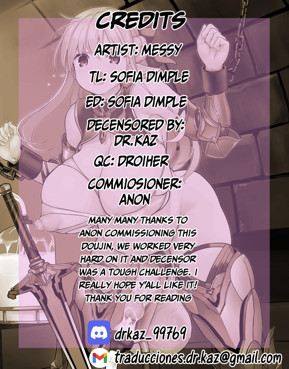 [Efuya (Messy)] Futanari Elf Onna Kishi Verina Ryojoku Sakusei Kangoku | 扶她精灵女骑士维尔利娜 凌辱榨精监狱 [Chinese] [space6ar] [Decensored] [Digital] - Page 35