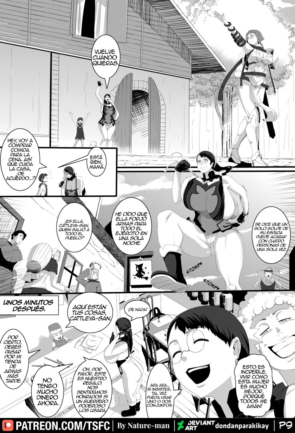 [Sheico] [TSFC (Nature-man)] Cattleya, My Saviour (Queen's Blade)｜Cattleya Mi salvadora {Spanish} {EbisuTraslade - ACATLLL} - Page 9