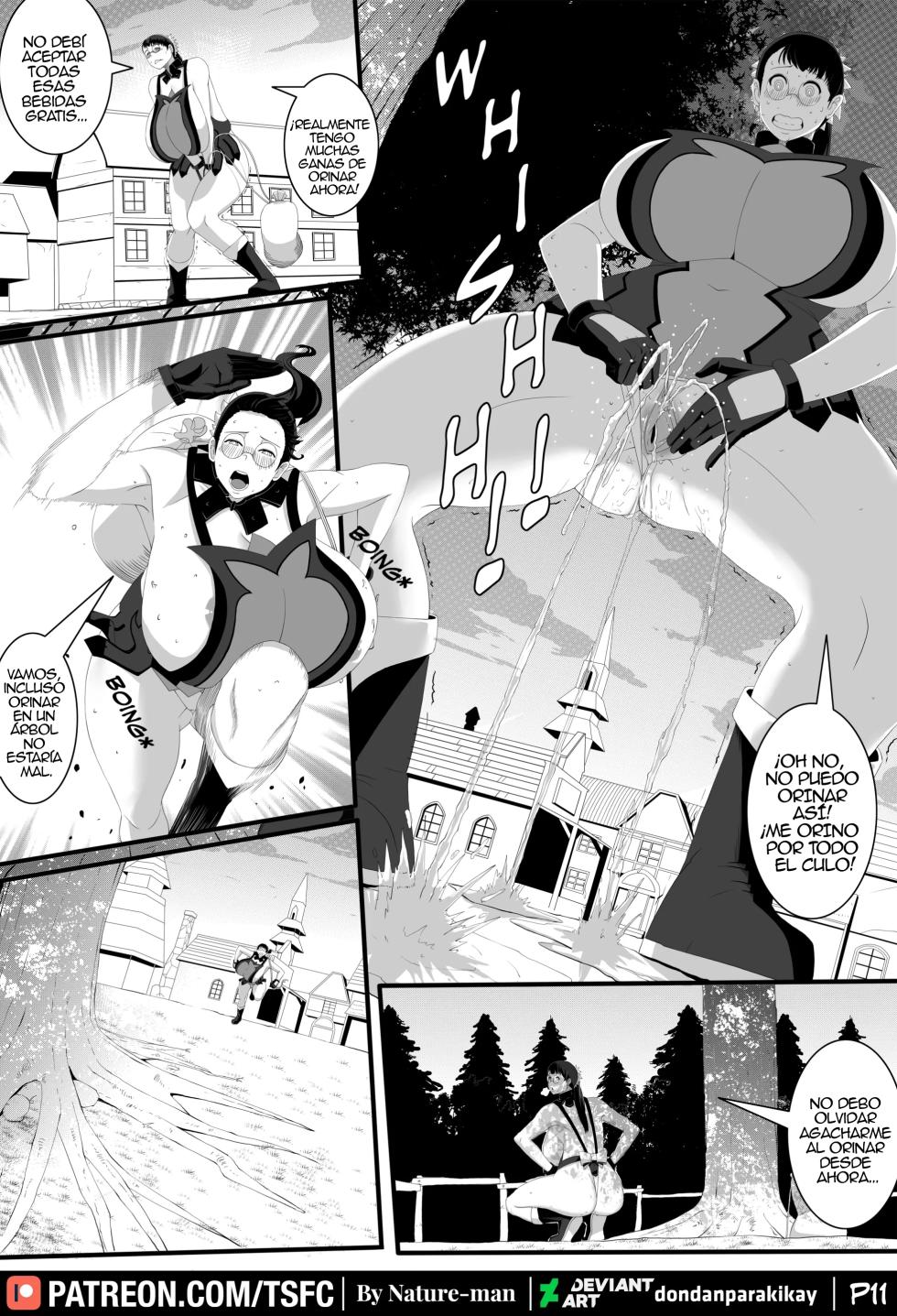 [Sheico] [TSFC (Nature-man)] Cattleya, My Saviour (Queen's Blade)｜Cattleya Mi salvadora {Spanish} {EbisuTraslade - ACATLLL} - Page 11