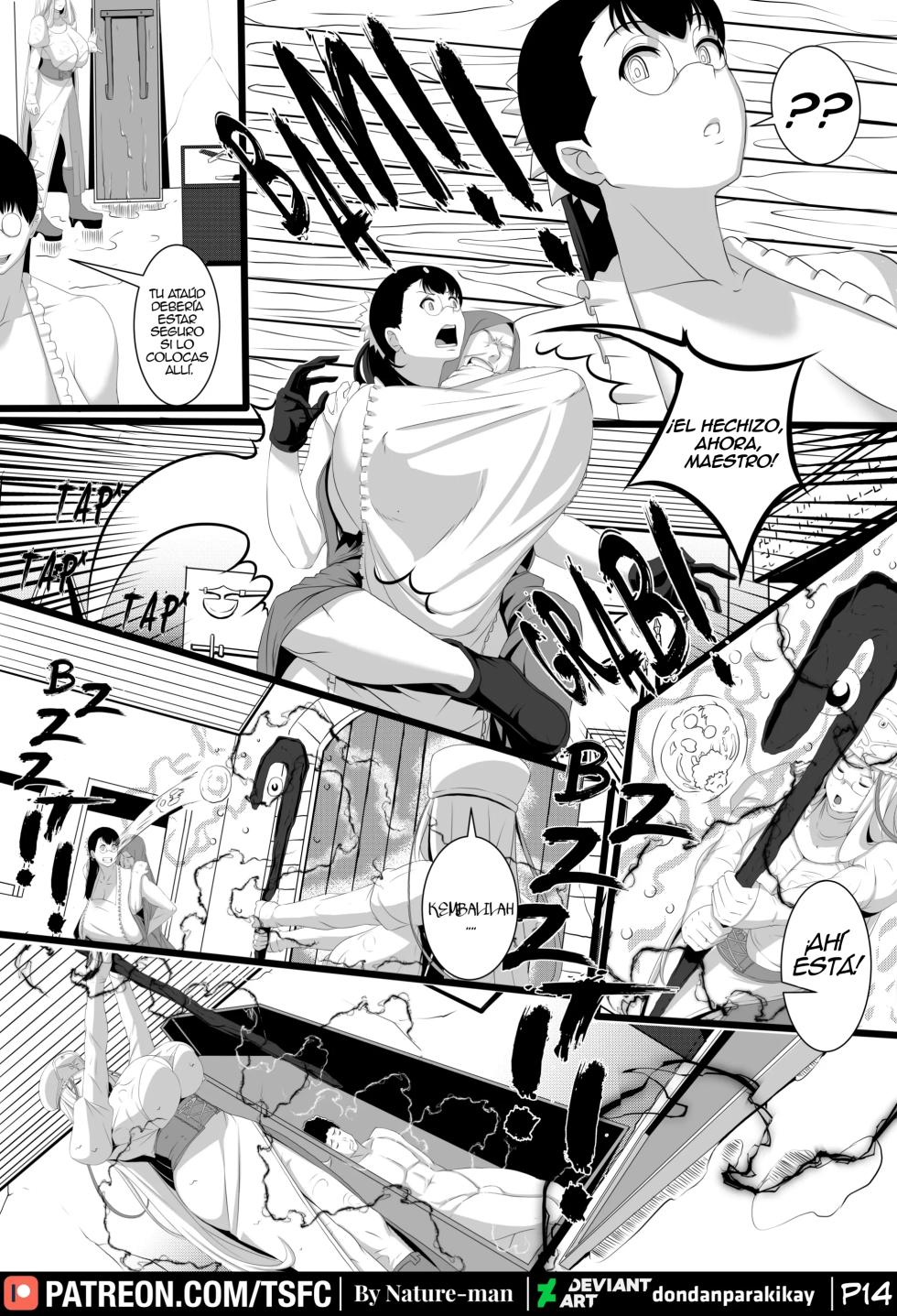 [Sheico] [TSFC (Nature-man)] Cattleya, My Saviour (Queen's Blade)｜Cattleya Mi salvadora {Spanish} {EbisuTraslade - ACATLLL} - Page 14