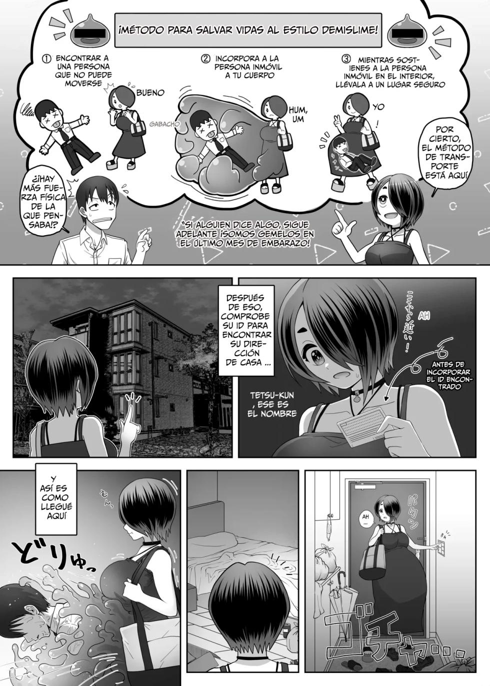 [Mesukama] Slime Musume wa Iyashitai!｜¡La Chica Slime Me Quiere Sanar! [Spanish] [Traduciones culeras] - Page 7