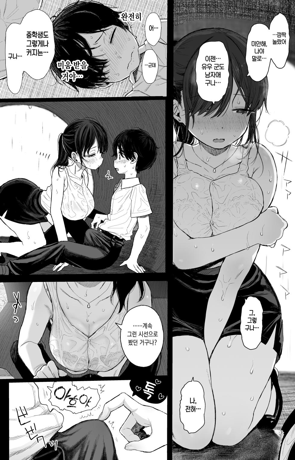 [micro page (Kuromotokun)] Osananajimi no H na Onee-san wa Suki desu ka? | 소꿉친구인 야한 누나는 좋아하시나요? [Korean] [Digital] - Page 14