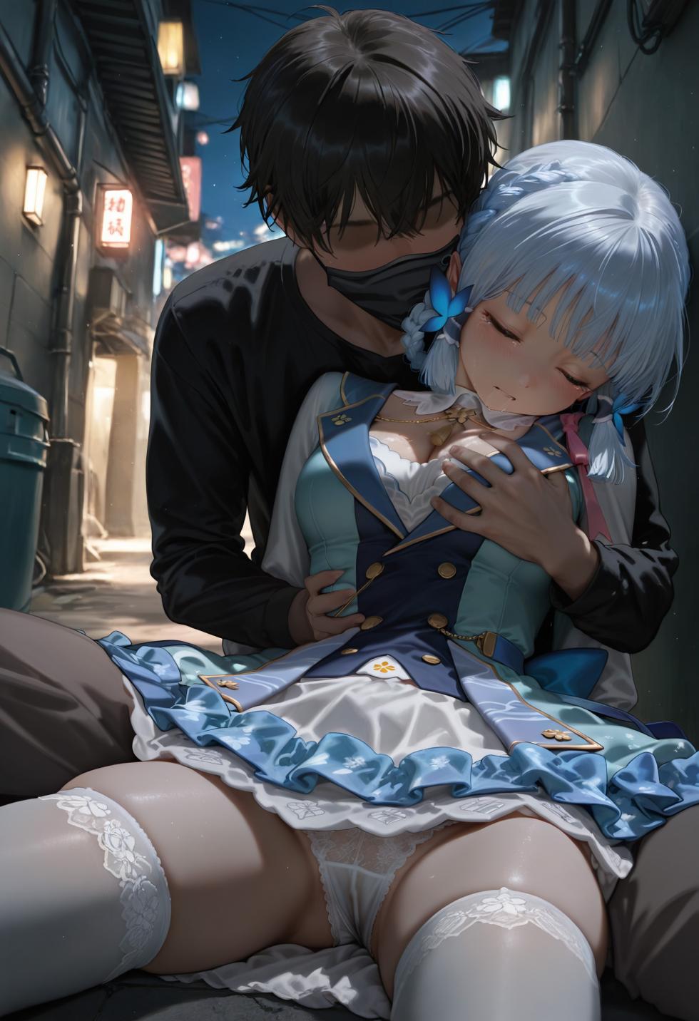 [MISAAKI] 神里綾華 睡姦? [AI Generated] - Page 17