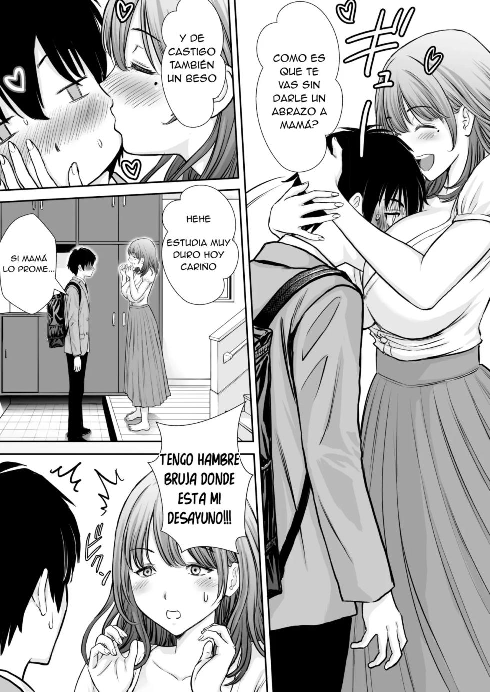 [Tarobaumu] Boku no Kaa-chan ga Hikikomori NEET Debu Aniki no Seishori Onaho ni Natteita Hanashi | Mi Madre Fue Robada por Mi Hermano Gordo Hikikomori [Spanish] [La Muerte es Vida] [Decensored] - Page 8