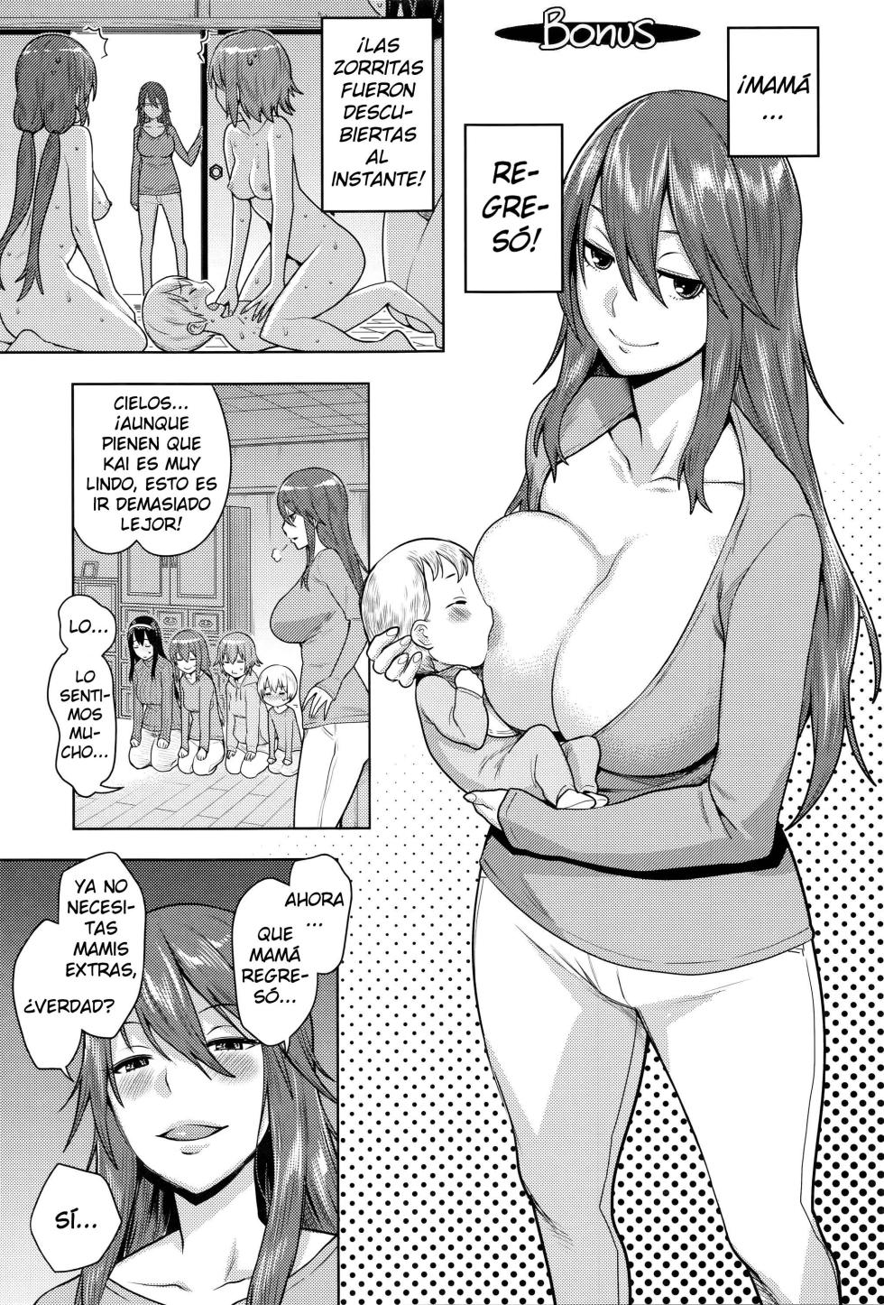 [Agata] Onee-chan Mama no Funtou | Las Trabajadoras Hermana-Mamás (Ane x Pako² [Kyuukyokuban]) [Spanish] [Cark-san] [Decensored] - Page 30