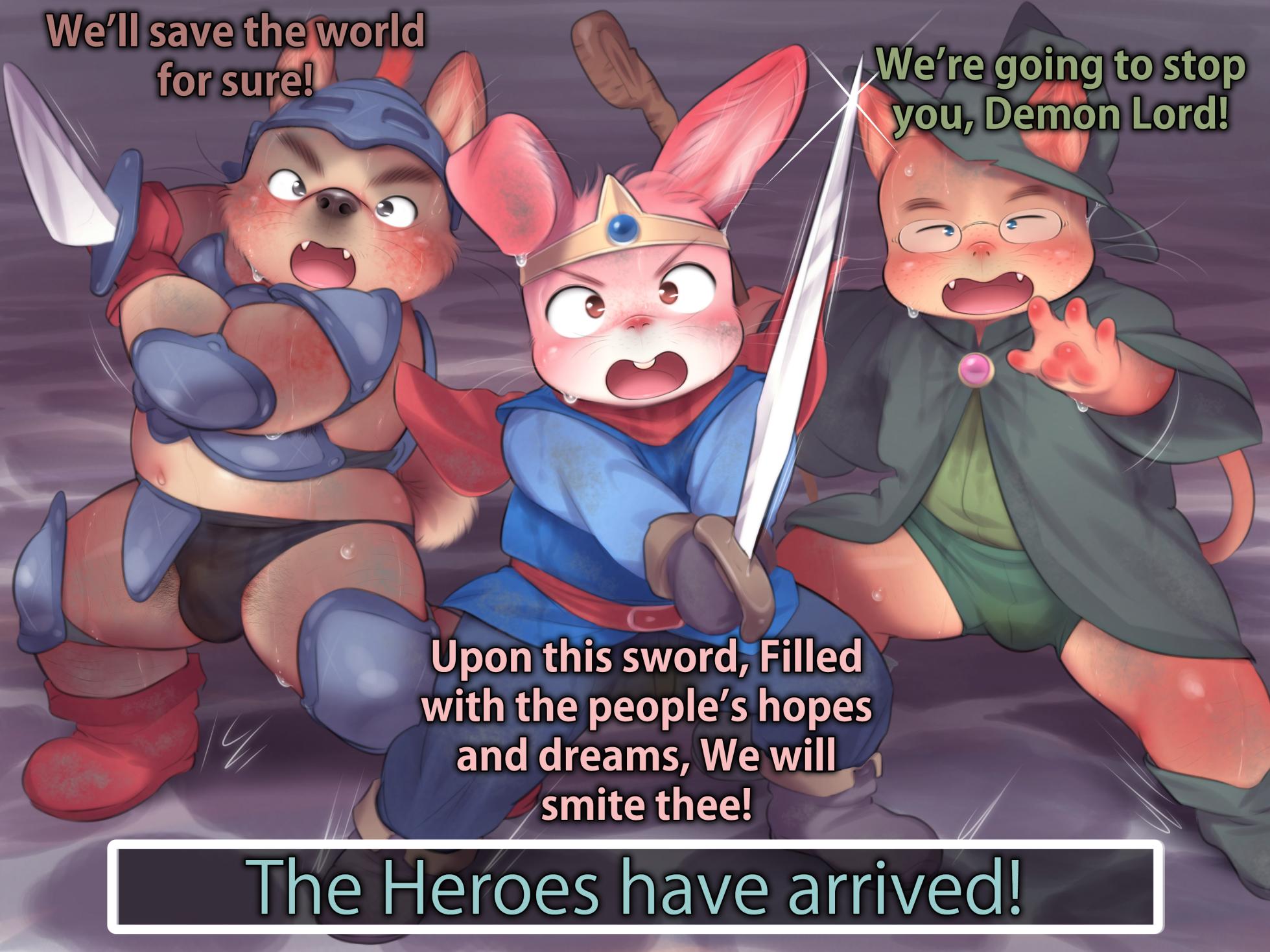 [KDMN] The Heroes' First time sex Retranslation (Pixiv Fanbox) - Page 16