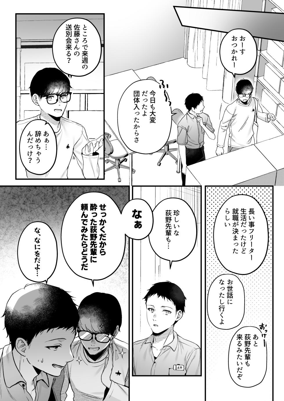 [Minamihamaya (Minamihama Yoriko)] Tanomeba Yarasete Kureru Cool na Senpai Ogino-san. - Page 6