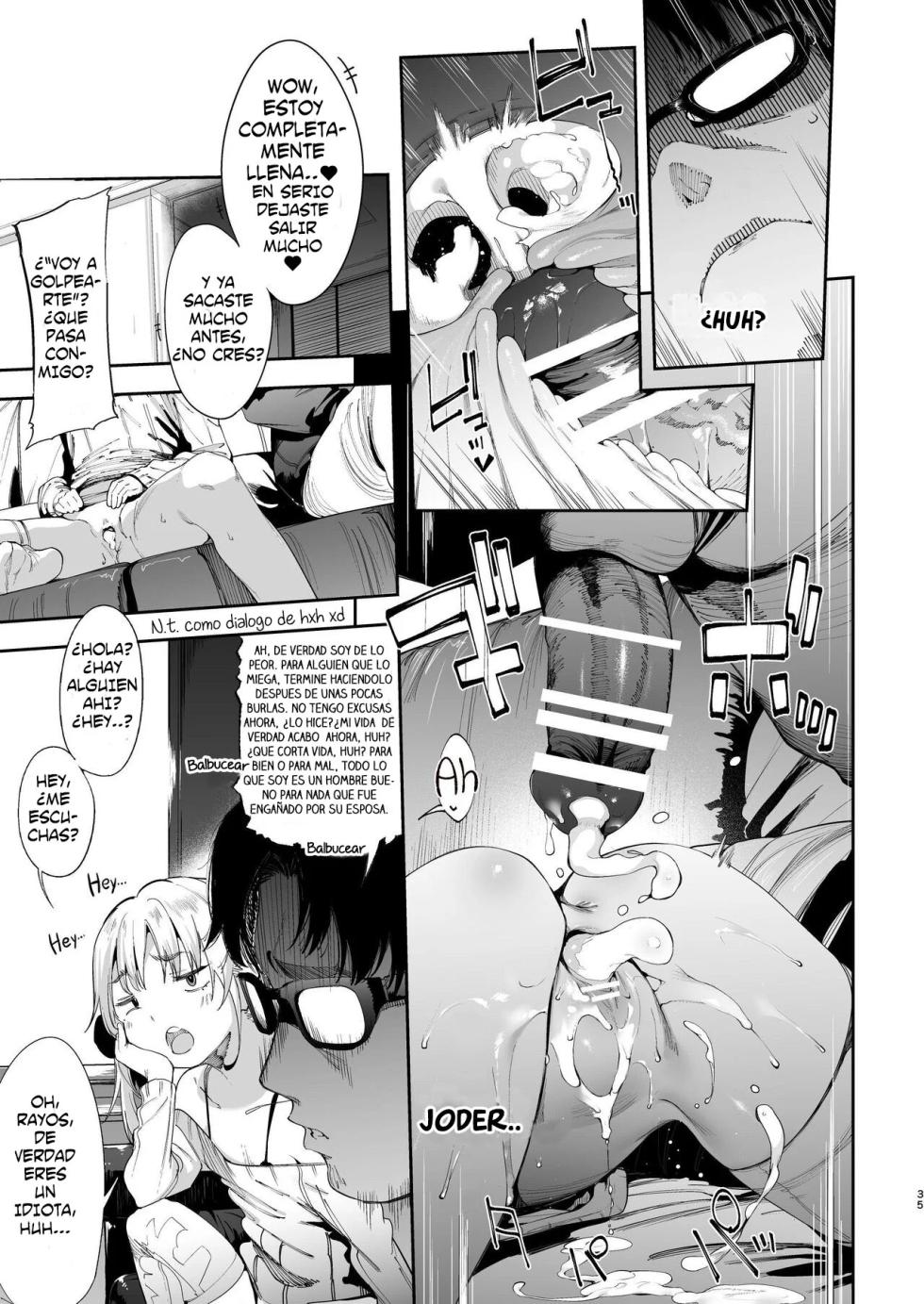 [Mochi-ya (Karoti)] Mesugaki Rina-chan VOL. 1-2｜Pequeña Puta Rina-chan VOL.1-2 [Spanish] [Flat is Justice!] [Digital] - Page 36