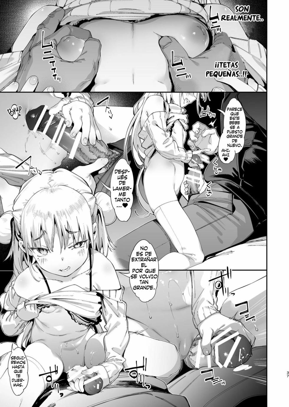 [Mochi-ya (Karoti)] Mesugaki Rina-chan VOL. 1-2｜Pequeña Puta Rina-chan VOL.1-2 [Spanish] [Flat is Justice!] [Digital] - Page 38