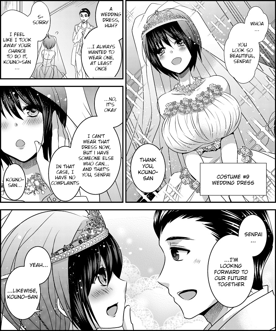 [Amuai Okashi Seisakusho (Matsuzono)] Costume Tengoku ~Shokuba no Kouhai to Irekawatte Kisekae Ningyou ni Sareru Boku~ [English] [JusenkyoTL] - Page 38