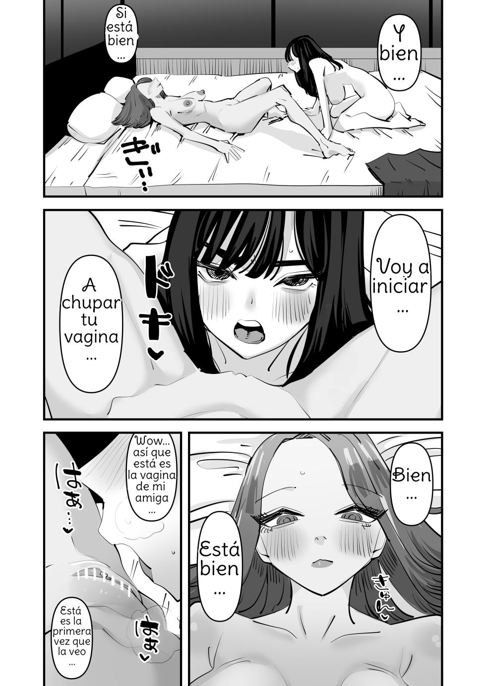 [Aweida] Kunni Shitai Onna to kunni Saretai Onna  A Woman That Wants To Give Cunnilingus And A Woman That Wants To Receive Cunnilingus [Spanish] [Amaterasu] - Page 19