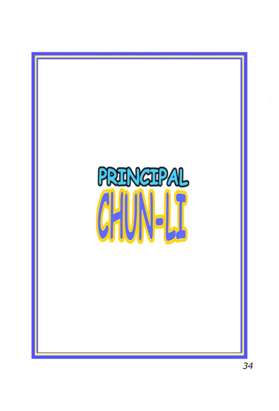 [Akane Shuuhei Dou (Akane Shuuhei)] Onna Gakuenchou Chun-Li, Soushuuhen (Street Fighter) [Digital][Chinese][考古学家汉化] - Page 36
