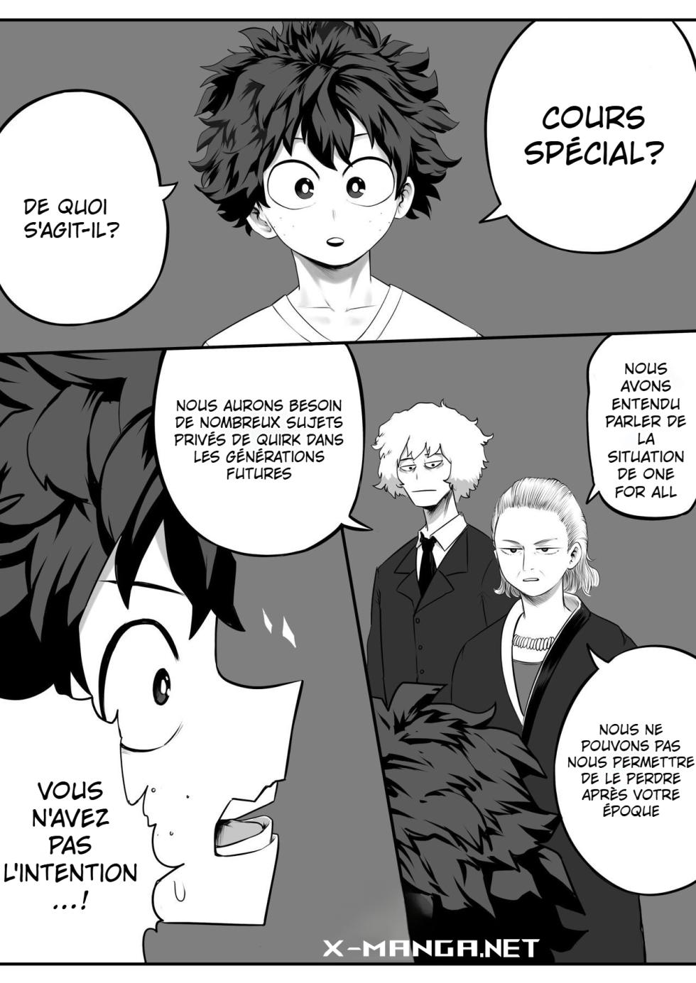 [Amano44] MY HERO ACADEMIA - First course|  Premier cours [french][x-manga.net] - Page 1