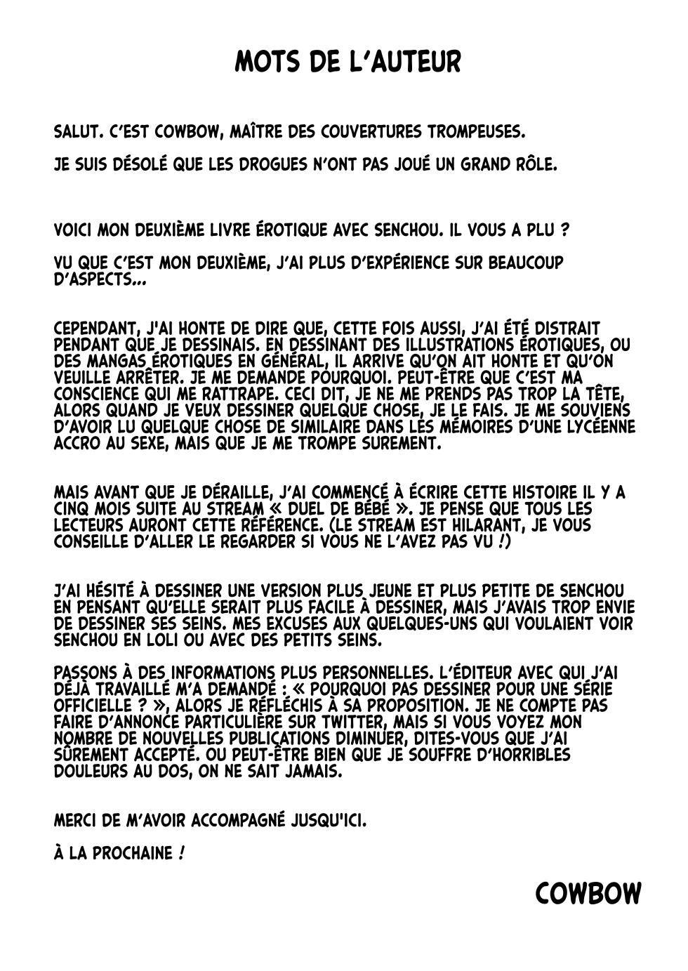 [Hikoushiki (CowBow)] Senchou no Youjo-teki Seikatsu nanda wa! | Senchou et sa vie de petite fille ! (Houshou Marine) [French] [Digital] - Page 25