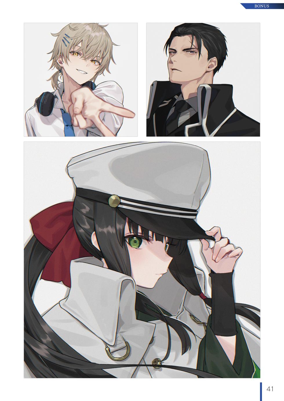 [Nameless] DeepOne -Ryoukai Shinpan- Artworks Setting Materials - Page 22
