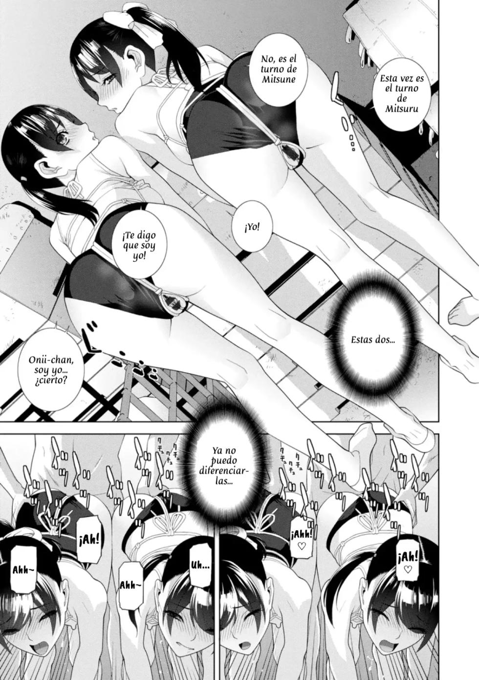 [Shinobu Tanei] Mishiranu (Imouto) Harem ch. 1-6｜Mi Harem de Hermanas(tras) Cap. 1-6 [Spanish] [XistoSolo] [Digital] [Ongoing] - Page 40
