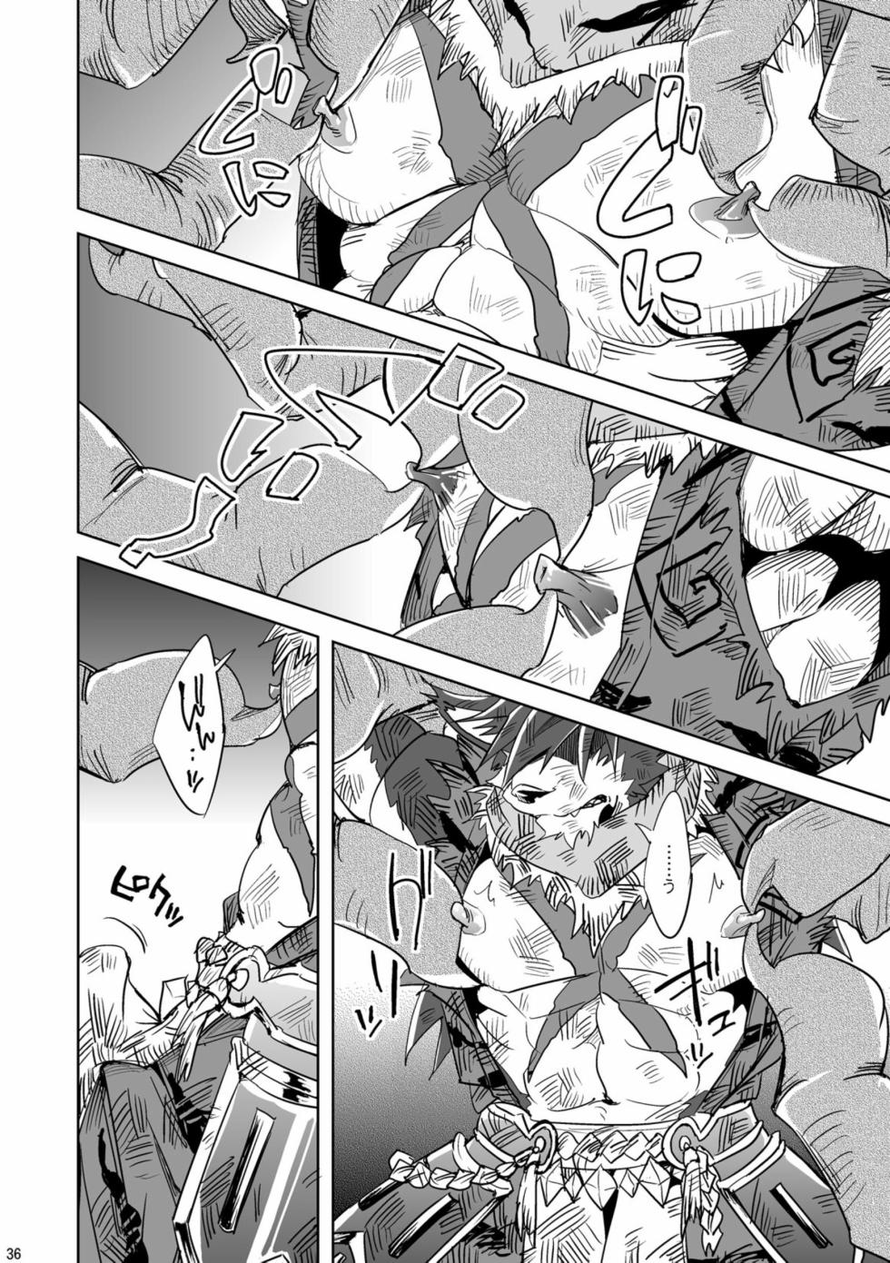 [Natsuiro Laika (Ginnosuke)] Ranbu（luan wu） - Page 36